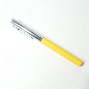 Sheaffer Fountain Pen Yellow Chrome Vintage
